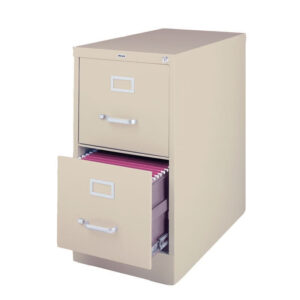Archivero 2 Gavetas Vertical Hirsh Tamaño Carta para oficina.