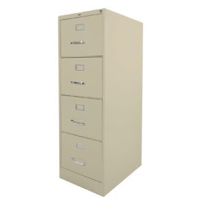 Archivero 4 Gavetas Vertical Hirsh Tamaño Oficio Arena para oficina.