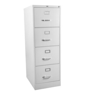 Archivero Institucional vertical de 4 gavetas Metálico para oficina.