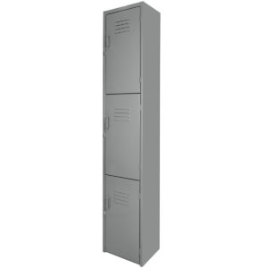 Locker Industrial de 3 puertas 180 x 38 x 45 para oficina