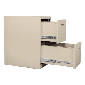 Alternative view of Archivero movil de 2 gavetas, y rodajas ocultas para oficina.