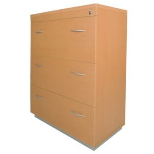 Archivero horizontal Elite 3 gavetas para oficina.