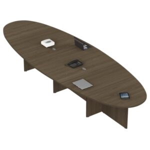 Alternative view of Mesa de juntas Enzzo 21814 para oficina.