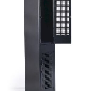 Alternative view of Locker Perforado de 2 puertas 180 x 38 x 45 para oficina.