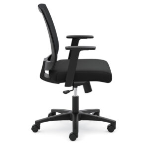 Alternative view of Silla operativa Additional 511, asiento en tela