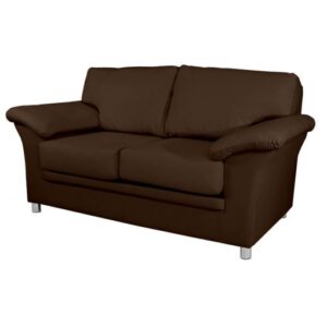 Sofá Mediterráneo de 2 plazas, en piel