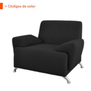 Sofá Imanet de 1 plaza, en tela