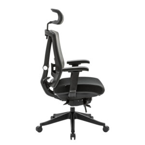 Alternative view of Silla ejecutiva H1 mesh asiento y estructura negro
