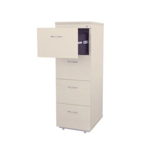 Alternative view of Archivero 4 gavetas Elite Vertical melamina para oficina.