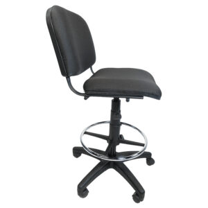 Alternative view of Silla cajero Allegro sin brazos, en tela