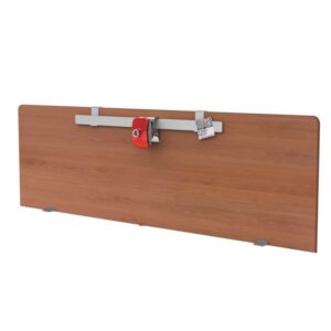 Alternative view of Mini mampara principal 150 x 60 en Melamina para oficinas