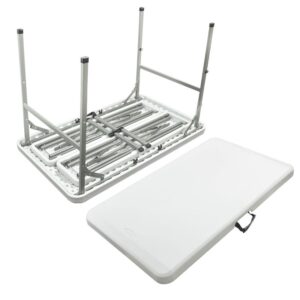 Alternative view of Mesa y bancas plásticas plegables Top Living para Exterior