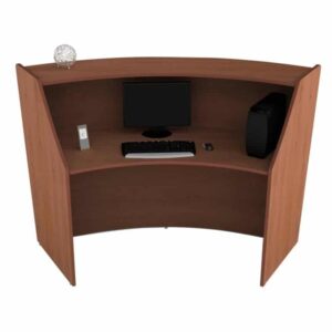 Alternative view of Recepción Principal Curva 220P en Melamina