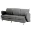 sofa para sala de espera en piel
