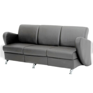 sofa para sala de espera en piel